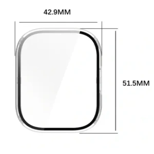 Hurtownia GSM - Etui ze skla na hodinky Bizon Case+Glass Watch do Xiaomi Redmi Watch 5 Active průhledné - BIZ7165 - {ean13} - Hurt