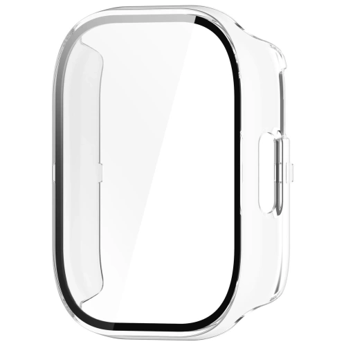 Etui ze szkłem do zegarka Bizon Case+Glass Watch do Xiaomi Redmi Watch 5 Active przezroczyste