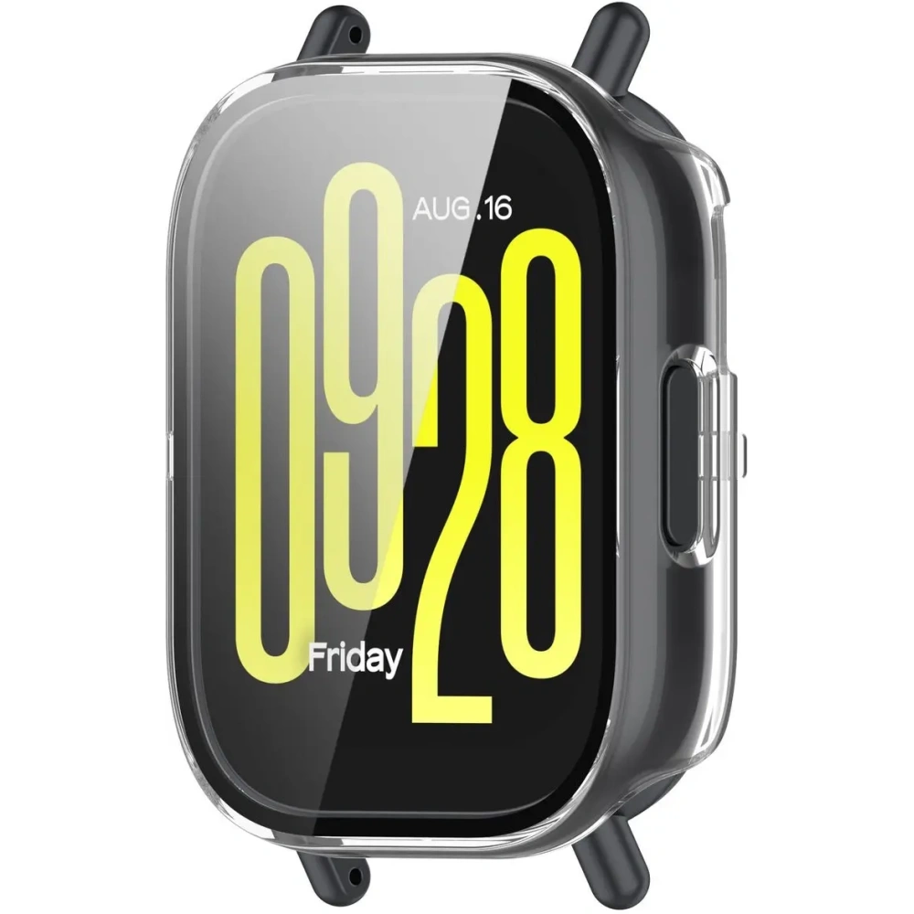 Hurtownia GSM - Etui ze skla na hodinky Bizon Case+Glass Watch do Xiaomi Redmi Watch 5 Active průhledné - BIZ7165 - {ean13} - Hurt