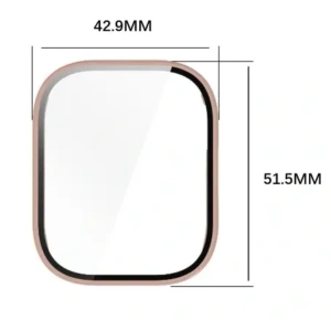 Hurtownia GSM - Etui se sklem na hodinky Bizon Case+Glass Watch pro Xiaomi Redmi Watch 5 Active růžové - BIZ7166 - {ean13} - Hurt