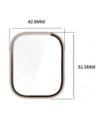 Hurtownia GSM - Etui se sklem na hodinky Bizon Case+Glass Watch pro Xiaomi Redmi Watch 5 Active růžové - BIZ7166 - {ean13} - Hurt