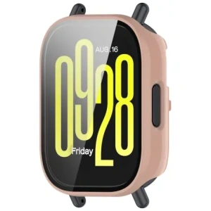 Hurtownia GSM - Bizon Case+Glass óra Xiaomi Redmi Watch 5 Active rózsaszín - BIZ7166 - {ean13} - Hurt