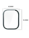 Hurtownia GSM - Etui se sklem na hodinky Bizon Case+Glass Watch pro Xiaomi Redmi Watch 5 Active zelené - BIZ7167 - {ean13} - Hurt