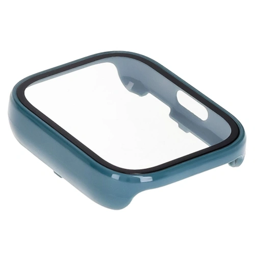 Etui ze szkłem do zegarka Bizon Case+Glass Watch do Xiaomi Redmi Watch 5 Active zielone