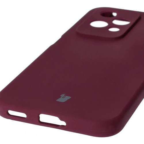 Silikonowe etui Bizon Soft Case do Honor 200 Lite ciemnofioletowe