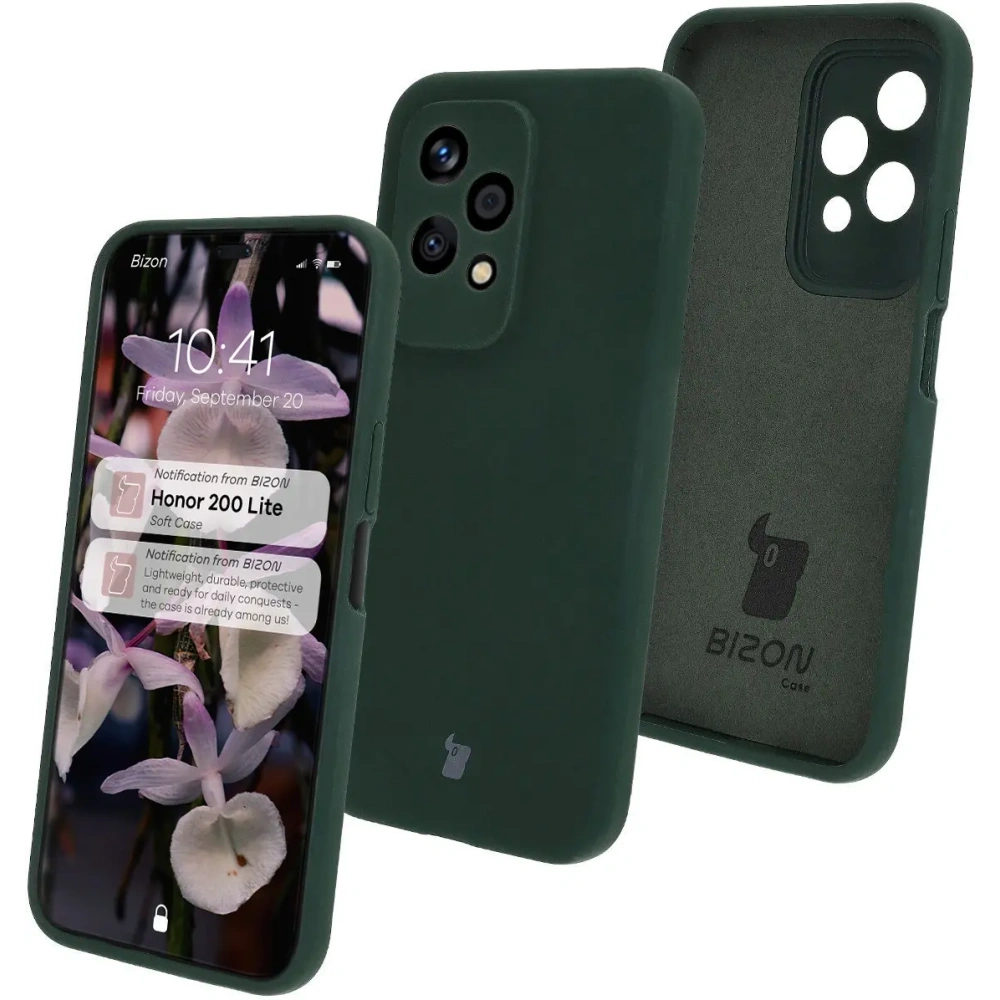 Hurtownia GSM - Bizon Soft Case Honor 200 Lite verde închis - BIZ7169 - {ean13} - Hurt