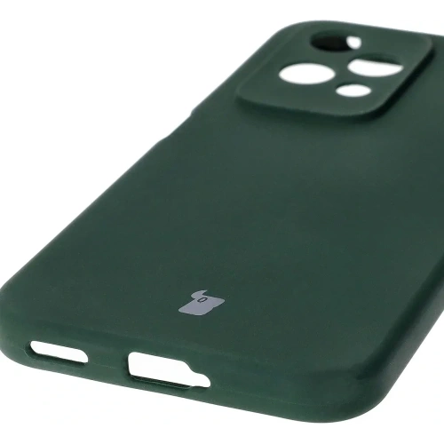 Silikonowe etui Bizon Soft Case do Honor 200 Lite ciemnozielone