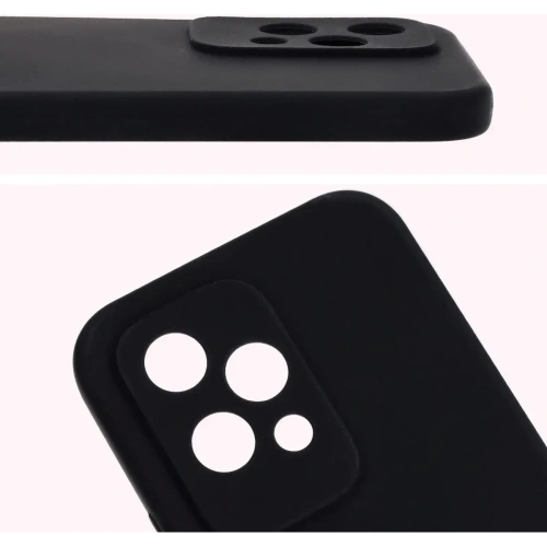 Silikonowe etui Bizon Soft Case do Honor 200 Lite czarne