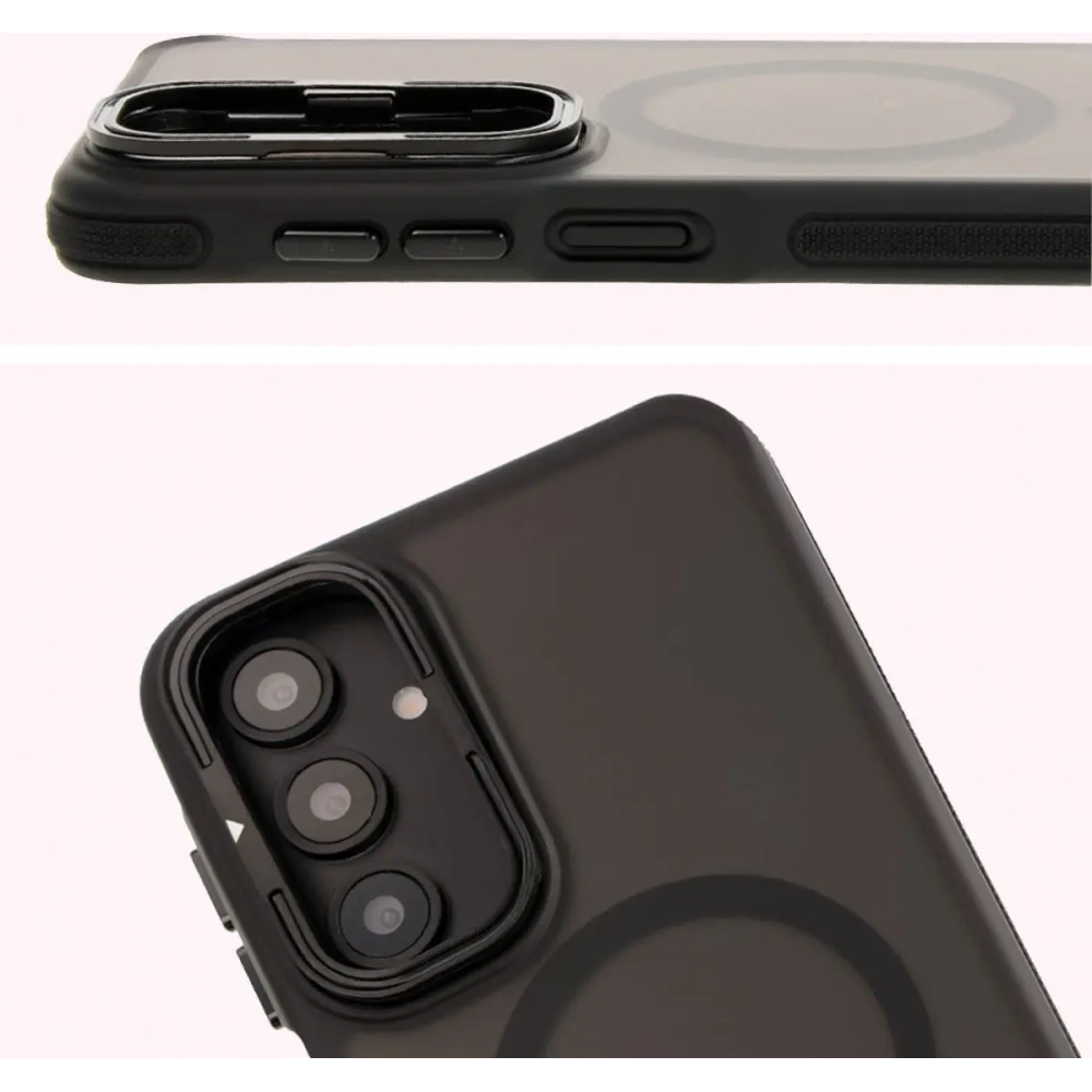 Wholesale Bizon Case Eclipse Samsung Galaxy A16 4G/5G smoky with a black frame - BIZ7173 - {ean13} - Hurt