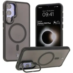 Hurtownia GSM - Bizon Case Eclipse Samsung Galaxy S24 Plus fumuriu cu un cadru negru - BIZ7174 - {ean13} - Hurt