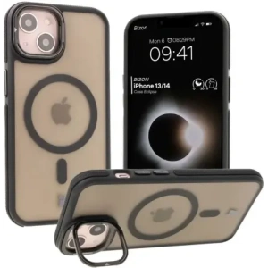 Hurtownia GSM - Bizon Case Eclipse Apple iPhone 14 / Apple iPhone 13 rauchig mit einem schwarzen Rahmen - BIZ7176 - {ean13} - Hurt