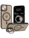 Bizon Case Eclipse Apple iPhone 14 / Apple iPhone 13 smoky with a black frame