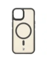 Hurtownia GSM - Etui s podstavcem a magnetickým kroužkem Bizon Case Eclipse pro Apple iPhone 14 / Apple iPhone 13 kouřové s černým rámem - BIZ7176 - {ean13} - Hurt