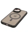 Hurtownia GSM - Etui s podstavcem a magnetickým kroužkem Bizon Case Eclipse pro Apple iPhone 14 / Apple iPhone 13 kouřové s černým rámem - BIZ7176 - {ean13} - Hurt