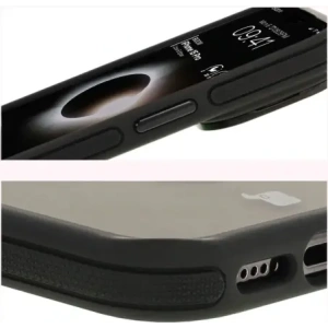 Hurtownia GSM - Etui z podstawką i pierścieniem magnetycznym Bizon Case Eclipse do Apple iPhone 15 Pro przydymione z czarną ramką - BIZ7177 - {ean13} - Hurt