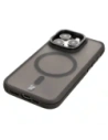 Hurtownia GSM - Etui z podstawką i pierścieniem magnetycznym Bizon Case Eclipse do Apple iPhone 15 Pro przydymione z czarną ramką - BIZ7177 - {ean13} - Hurt