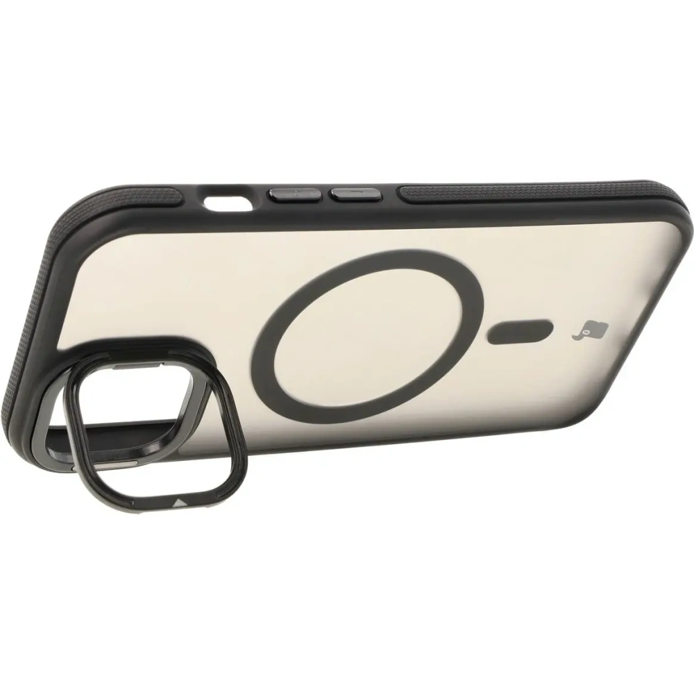 Hurtownia GSM - Bizon Case Eclipse Apple iPhone 15 füstös fekete kerettel - BIZ7178 - {ean13} - Hurt
