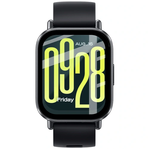 Szkło hybrydowe Bizon Glass Watch Edge Hybrid do Xiaomi Redmi Watch 5 Active czarne