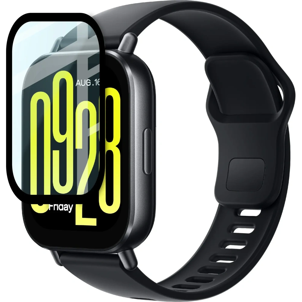 Hurtownia GSM - Bizon Glass Watch Edge Hybrid Xiaomi Redmi Watch 5 Active fekete - BIZ7179 - {ean13} - Hurt
