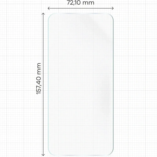 Folia hydrożelowa na ekran Bizon Glass Hydrogel Front do Realme GT 7 Pro [2 PACK]