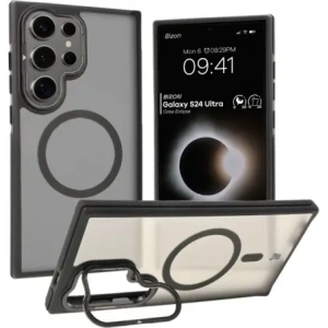 Hurtownia GSM - Bizon Case Eclipse Samsung Galaxy S24 Ultra rauchig mit einem schwarzen Rahmen - BIZ7182 - {ean13} - Hurt