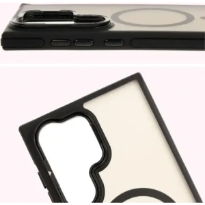 Hurtownia GSM - Bizon Case Eclipse Samsung Galaxy S24 Ultra rauchig mit einem schwarzen Rahmen - BIZ7182 - {ean13} - Hurt