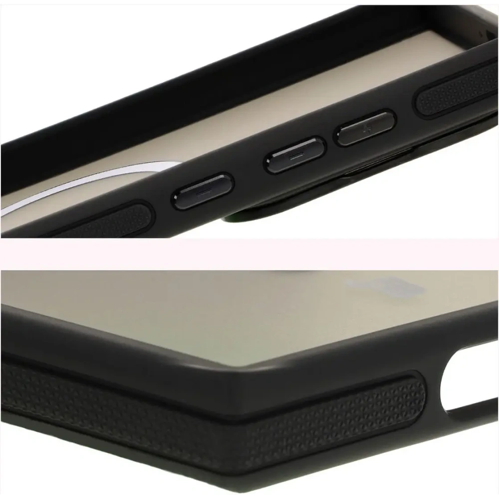 Hurtownia GSM - Culoare fumurie Bizon Case Eclipse Samsung Galaxy S24 Ultra cu un cadru negru - BIZ7182 - {ean13} - Hurt