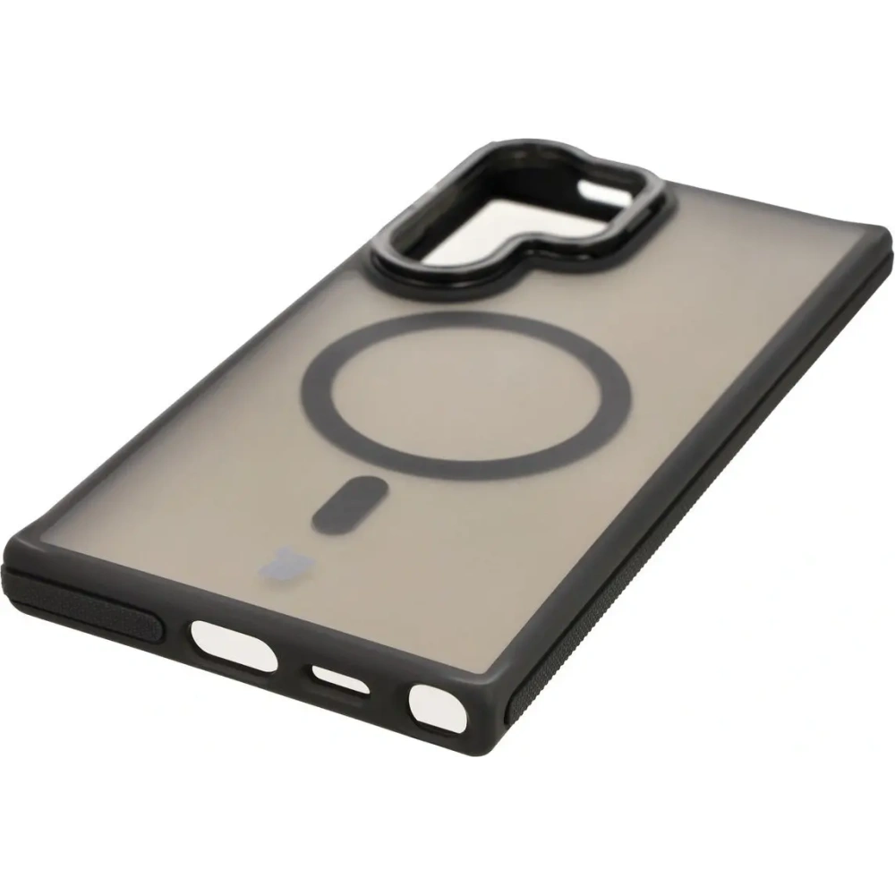 Hurtownia GSM - Culoare fumurie Bizon Case Eclipse Samsung Galaxy S24 Ultra cu un cadru negru - BIZ7182 - {ean13} - Hurt