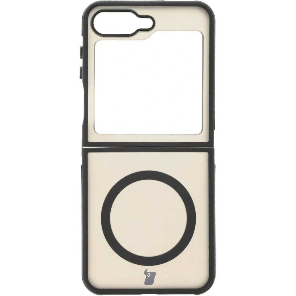 Hurtownia GSM - Bizon Case Eclipse Samsung Galaxy Z Flip6 rauchig mit einem schwarzen Rahmen - BIZ7183 - {ean13} - Hurt