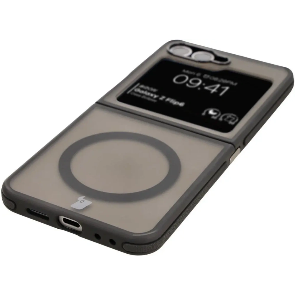 Hurtownia GSM - Bizon Case Eclipse Samsung Galaxy Z Flip6 rauchig mit einem schwarzen Rahmen - BIZ7183 - {ean13} - Hurt