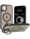 Bizon Case Eclipse Apple iPhone 11 smoky with a black frame