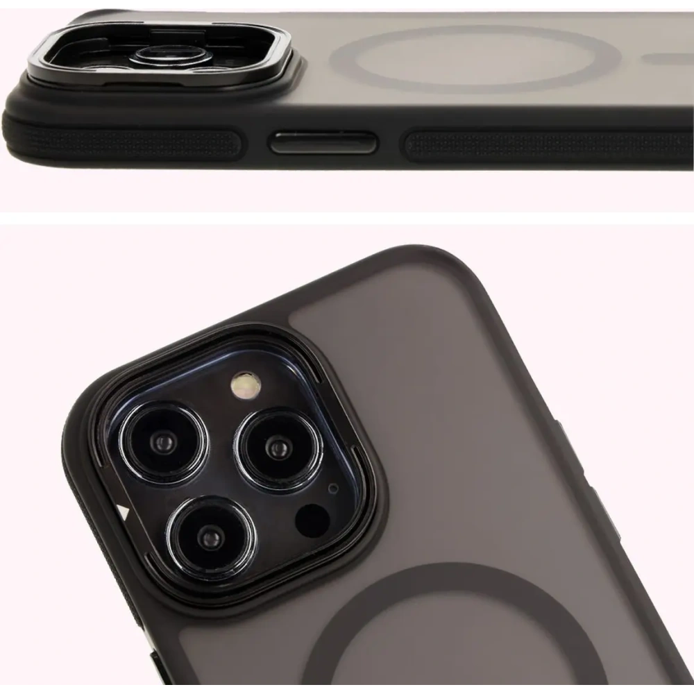 Hurtownia GSM - Bizon Case Eclipse Apple iPhone 14 Pro Max fumuriu cu un cadru negru - BIZ7185 - {ean13} - Hurt