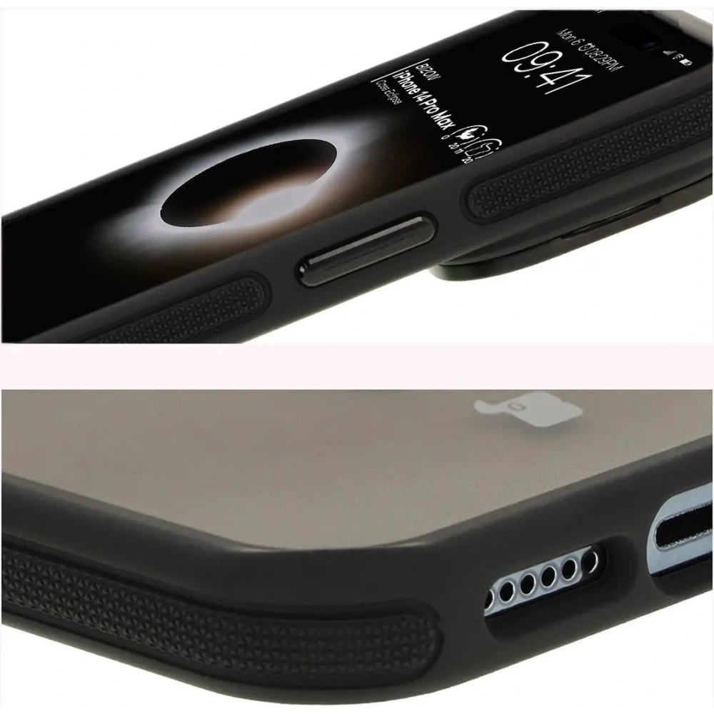 Hurtownia GSM - Bizon Case Eclipse Apple iPhone 14 Pro Max rauchig mit einem schwarzen Rahmen - BIZ7185 - {ean13} - Hurt