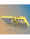 Wholesale Bizon Case Hybrid Ring Samsung Galaxy S25 Ultra smoky with a yellow frame - BIZ7192 - {ean13} - Hurt