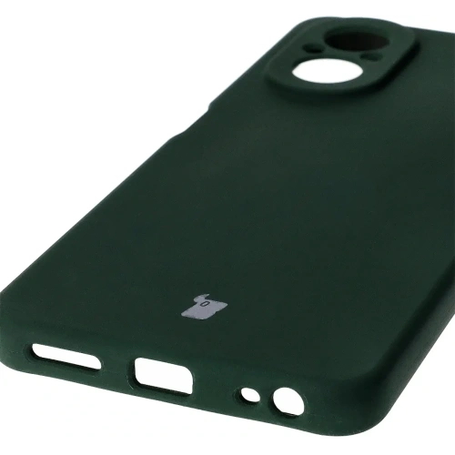 Silikonowe etui Bizon Soft Case do Realme C67 4G ciemnozielone