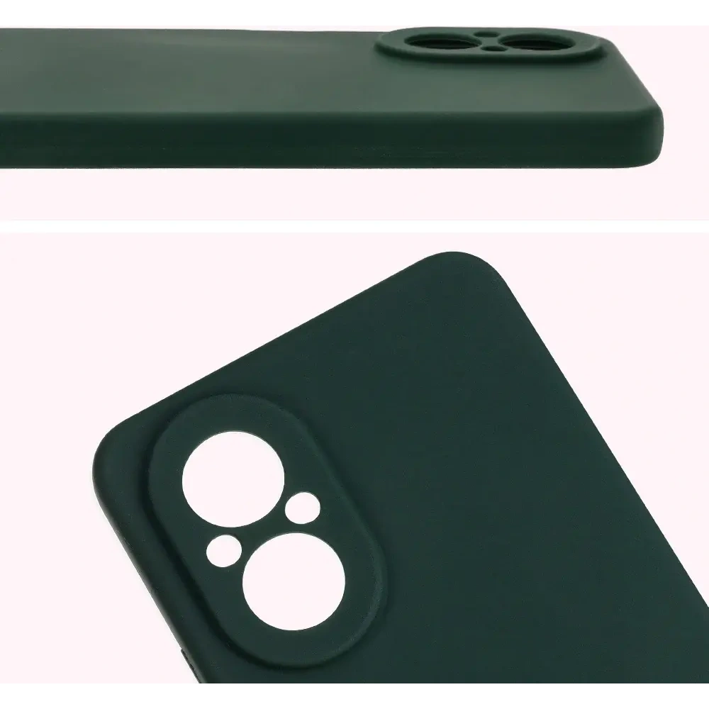 Hurtownia GSM - Silikonowe etui Bizon Soft Case do Realme C67 4G ciemnozielone - BIZ7194 - {ean13} - Hurt