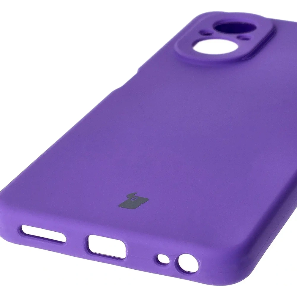 Hurtownia GSM - Silikonowe etui Bizon Soft Case do Realme C67 4G fioletowe - BIZ7196 - {ean13} - Hurt
