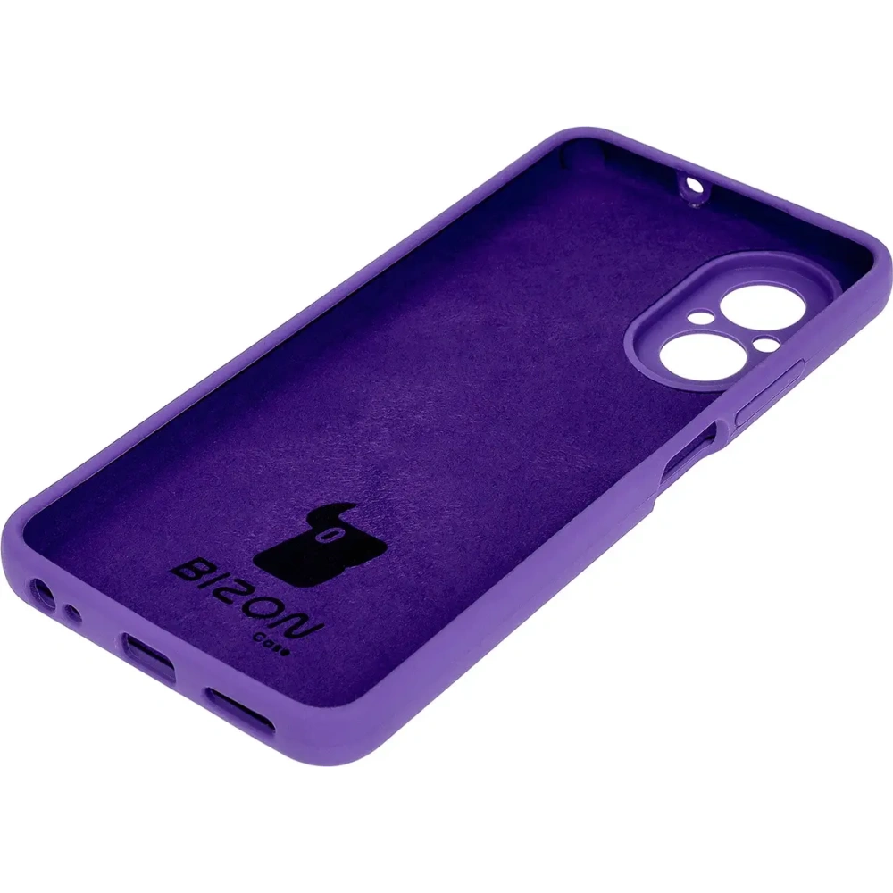 Hurtownia GSM - Silikonowe etui Bizon Soft Case do Realme C67 4G fioletowe - BIZ7196 - {ean13} - Hurt