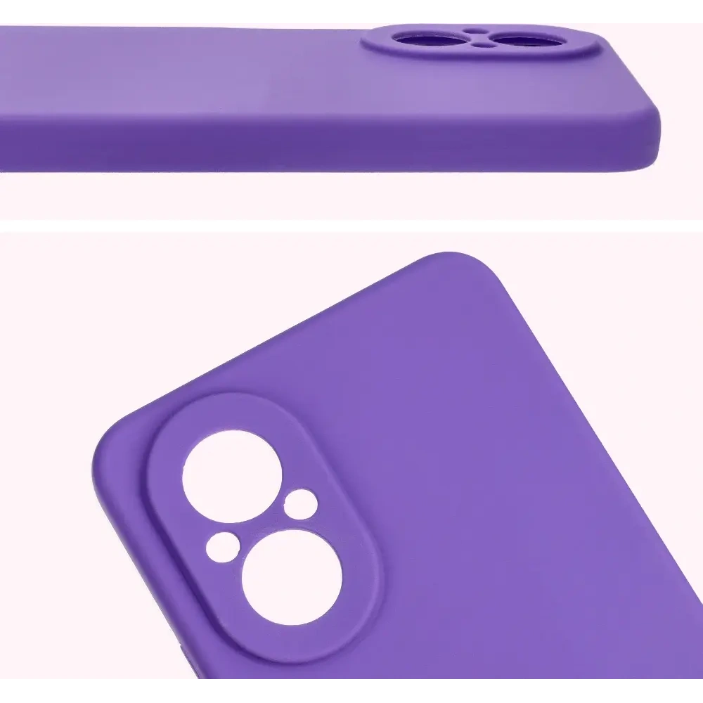 Hurtownia GSM - Silikonowe etui Bizon Soft Case do Realme C67 4G fioletowe - BIZ7196 - {ean13} - Hurt