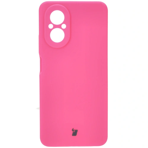 Silikonowe etui Bizon Soft Case do Realme C67 4G neonowo-różowe