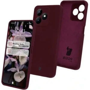 Hurtownia GSM - Silikonowe etui Bizon Soft Case do Realme Note 50 / Realme C53 / C51 ciemnofioletowe - BIZ7198 - {ean13} - Hurt