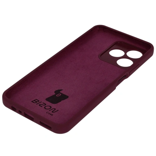 Silikonowe etui Bizon Soft Case do Realme Note 50 / Realme C53 / C51 ciemnofioletowe