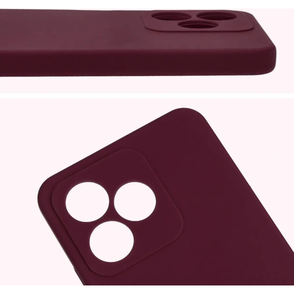 Hurtownia GSM - Silikonowe etui Bizon Soft Case do Realme Note 50 / Realme C53 / C51 ciemnofioletowe - BIZ7198 - {ean13} - Hurt