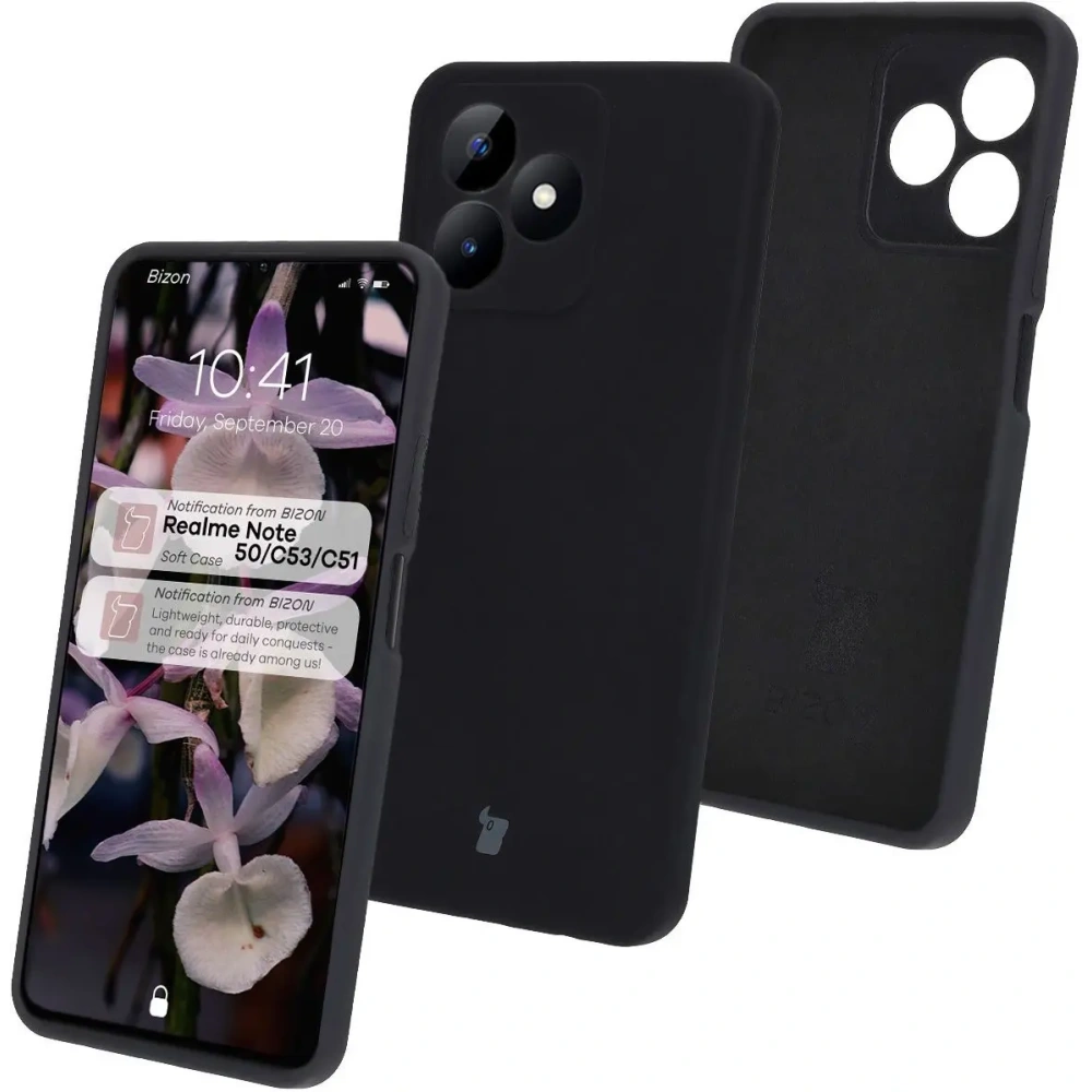 Wholesale Bizon Soft Case Realme Note 50 / Realme C53 / C51 black - BIZ7200 - {ean13} - Hurt