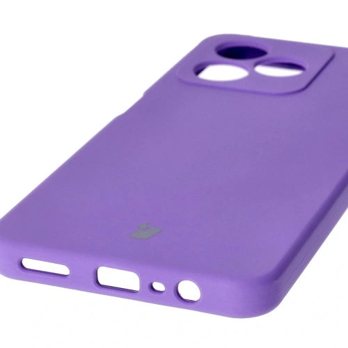 Silikonowe etui Bizon Soft Case do Realme Note 50 / Realme C53 / C51 fioletowe