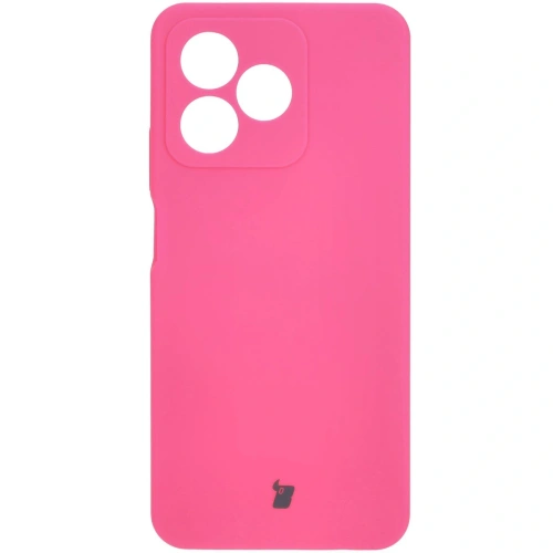 Silikonowe etui Bizon Soft Case do Realme Note 50 / Realme C53 / C51 neonowo-różowe