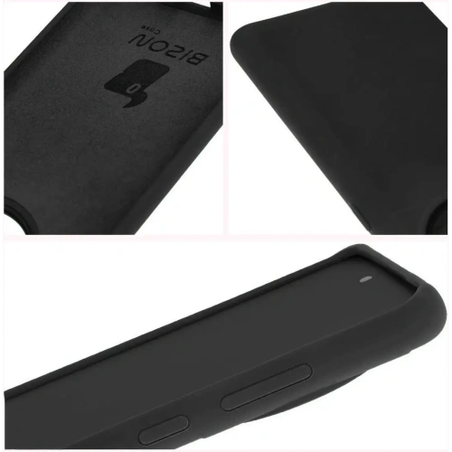 Silikonowe etui Bizon Soft Case do OnePlus 12R czarne