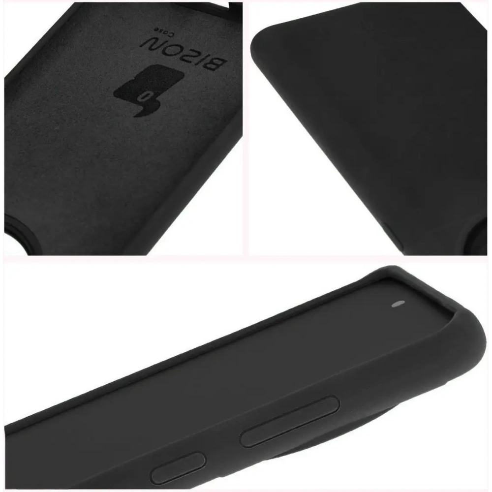 Hurtownia GSM - Silikonowe etui Bizon Soft Case do OnePlus 12R czarne - BIZ7203 - {ean13} - Hurt