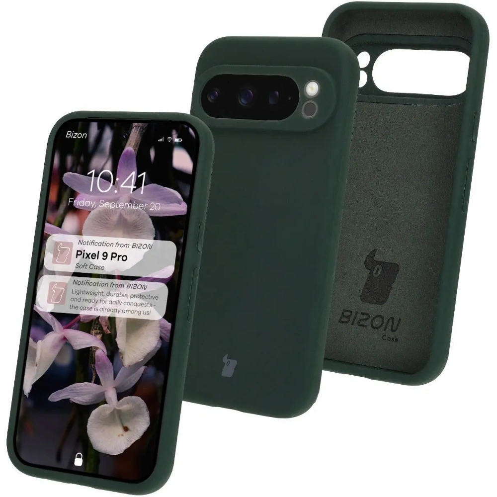 Wholesale Bizon Soft Case Google Pixel 9 Pro dark green - BIZ7205 - {ean13} - Hurt