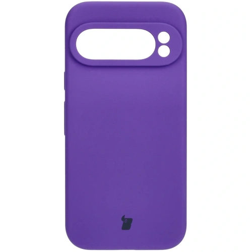 Silikonowe etui Bizon Soft Case do Google Pixel 9 Pro fioletowe